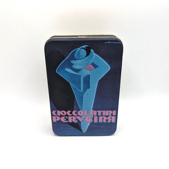 Vintage Choccolatiri Perugina Italian Monaco Monte Carlo Style Cookie Tin Retro - Picture 1 of 6
